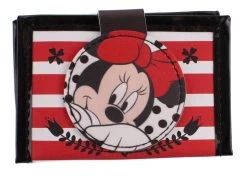 Disney Portemonnee Minnie Mouse 11,5 Cm Zwart/rood