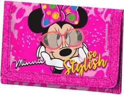 Disney Portemonnee Minnie Mouse 13 X 8 Cm Polyester Roze