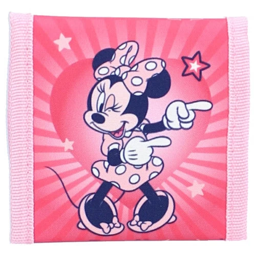 Disney Portemonnee Minnie Mouse Choose To Shine 10 Cm Roze