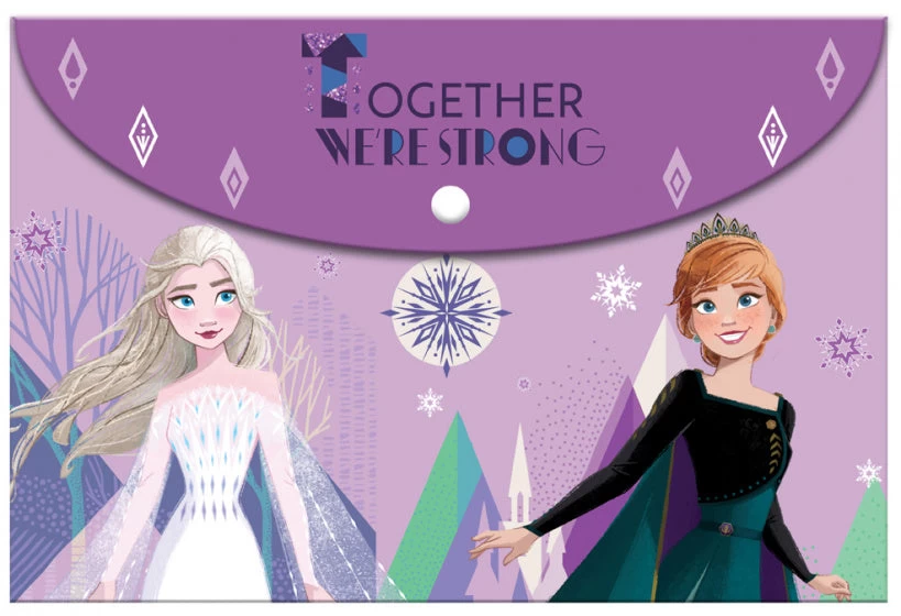 Disney Portfoliomap Frozen 2 Junior A4 Polypropyleen Paars