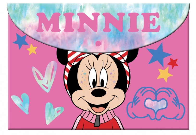 Disney Portfoliomap Minnie Mouse A4 Polypropyleen Roze/blauw