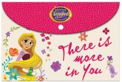 Disney Portfoliomap Rapunzel Junior A4 Polypropyleen Roze