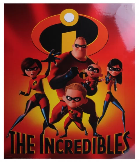Disney Poster The Incredibles Junior 50x40 Cm Papier