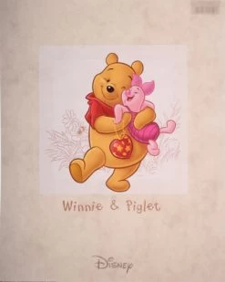 Disney Poster Winnie En Knorretje Junior 50x40 Cm Papier