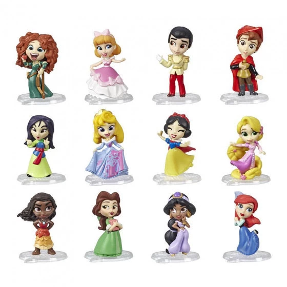 Disney Verzamelfiguur Princess Comics Meisjes 5 Cm 4-delig