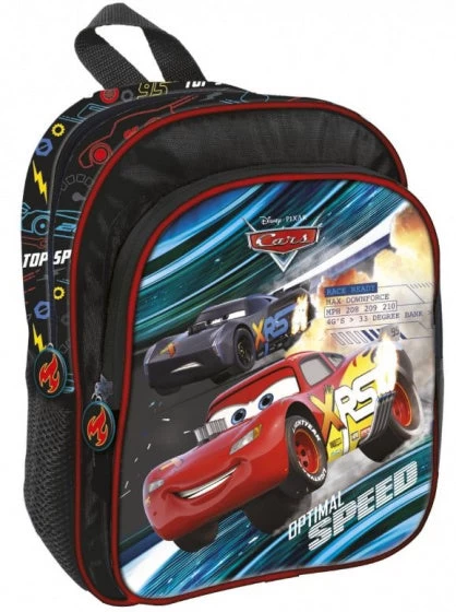 Disney Rugzak Cars Junior 9 Liter 29 Cm Polyester Zwart/rood