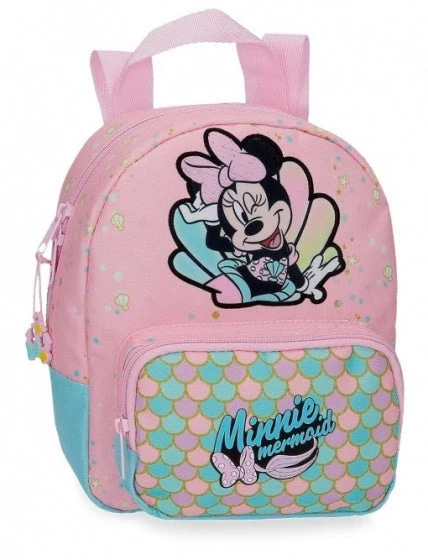 Disney Rugzak Minnie Mermaid 19 X 23 X 8 Cm Polyester Roze