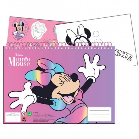 Disney Schetsblok Minnie Mouse Junior 23 X 33 Cm Papier Roze