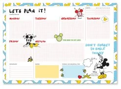 Disney Scheurkalender Mickey Mouse A3 Blauw/wit 54 Pagina's