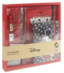 Disney Schrijfset Mickey Mouse Junior Rood 8-delig
