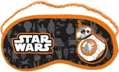 Disney Slaapmasker Star Wars BB8 18 X 8,5 Cm Oranje/grijs