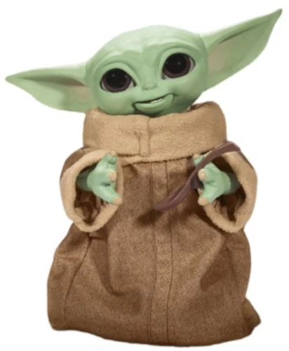 Disney Speelfiguur Star Wars Grogu 32,4 Cm Pluche Groen 6-delig - Afbeelding 3