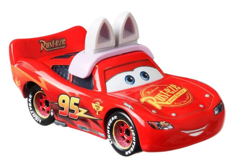 Disney Speelgoedauto Cars Lightning McQueen 9,8 Cm Staal Rood