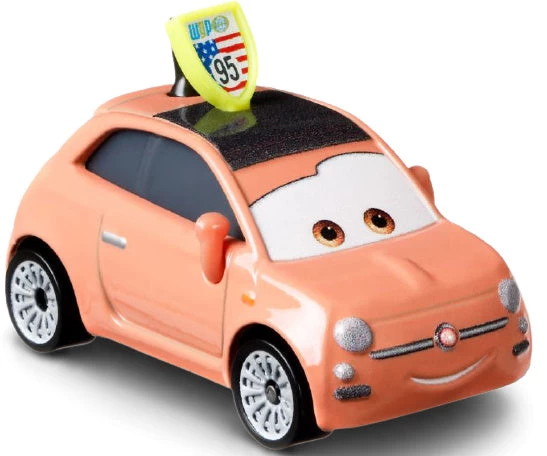 Disney Speelgoedauto Cartney Carsper Junior 9,8 Cm Staal Oranje