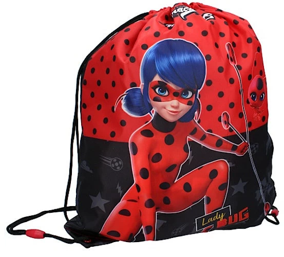 Disney Sporttas Miraculous Super Heroez 44 X 37 Cm Rood/zwart