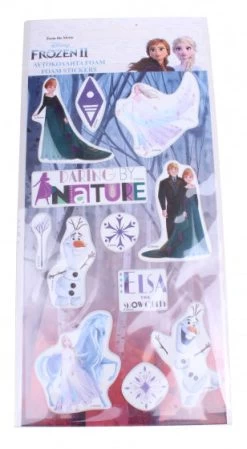 Disney Stickers Frozen II Nature Meisjes 21 X 10 Cm Papier/foam