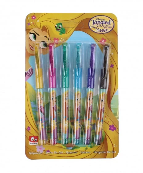 Disney Tangled Gelpennen 6 Stuks