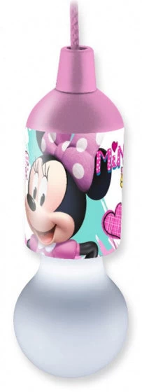 Disney Treklamp Minnie Mouse Led Meisjes 17 Cm Roze