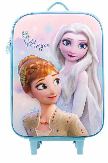 Disney Trolley Frozen Junior 30 Liter Polyester Lichtblauw