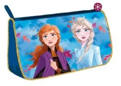 Disney Etui Frozen II 20 Cm Polyester Blauw/goud