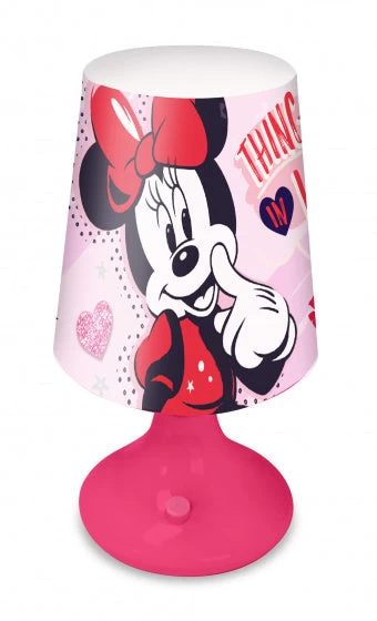 Disney Tafellamp Minnie Mouse Meisjes 18 Cm Roze