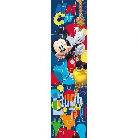 Disney Kleurpuzzeltoren Mickey Mouse Junior 13 Cm Geel 24 Stuks - Afbeelding 2