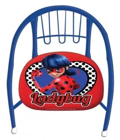 Disney Metalen Stoel Miraculous Ladybug 36 X 35 X 36 Cm Rood