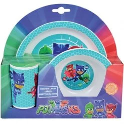 Disney Eetsetje PJ Masks 3-delig Blauw