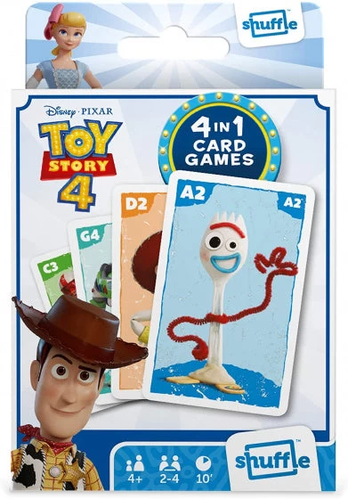 Disney Kaartspel 4-in-1 Toy Story Karton 32-delig - Afbeelding 2