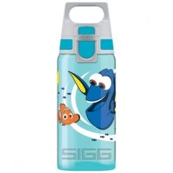 Disney Finding Dory Viva Drinkfles 0.5L Met One Dop Blauw