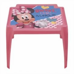 Disney Kindertafel Minnie Mouse Meisjes 50 X 55 Cm Roze