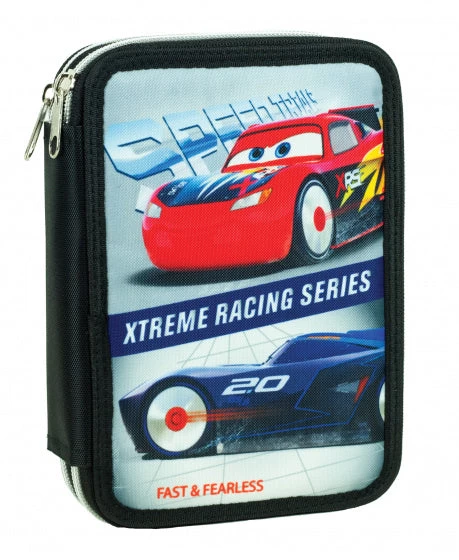 Disney Etui Cars Double Jongens 18 X 15 Cm Katoen 27-delig
